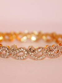 Rose Gold Tennis Bracelet